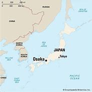 Image result for Osaka Location On World Map