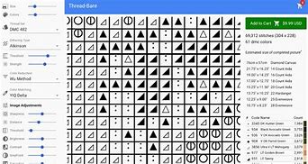 Image result for Cross Stitch Symbols