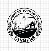 Image result for Support Your Local Farmers SVG