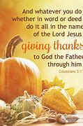 Image result for Give Thanks Bible Scripture