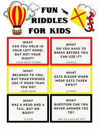 Image result for Riddiles for Children