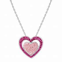 Image result for Crystal Heart Pendant Necklace