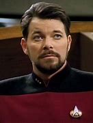 Image result for Will Riker Standing at Table