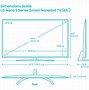 Image result for LG TV Dimensions Chart