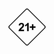 Image result for 20 Plus Only Sign