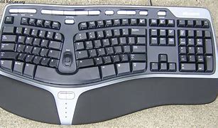 Image result for Microsoft Natural Ergonomic Keyboard 4000 Layout