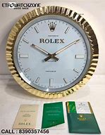 Image result for Rolex Wall Clock