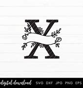 Image result for Monogram Letter X