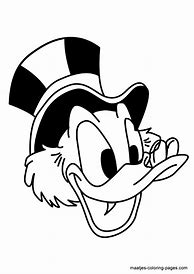 Image result for Scrooge McDuck Coloring Pages