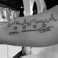 Image result for Chicago City Skyline Tattoo