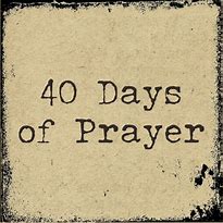 Image result for 40-Day Prayer Challenge