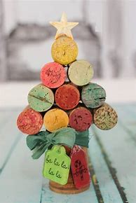 Image result for Wine Cork Christmas Crafts