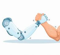 Image result for Robot and Human Arm Wrestling