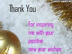 Image result for Thank You for the New Year Wishes