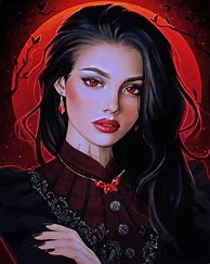 Image result for Vampire Art Beautiful Woman