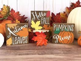 Image result for Images of Fall Signs