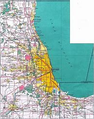 Image result for Chicago Downtown Road Layout
