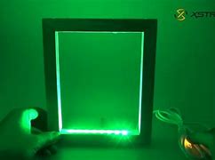 Image result for RGB LED Display Wood Frame