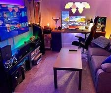 Image result for PC Gaming Setups with TV