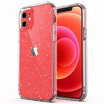 Image result for iPhone 12 Case Clear with Glitter Bumper