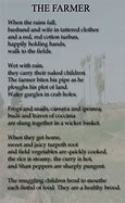 Image result for Hands of a Farmer Poem