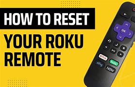 Image result for Reset Roku Remote