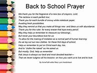 Image result for Back to School Prayer Poem