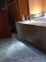 Image result for Concrete Bathroom Floor