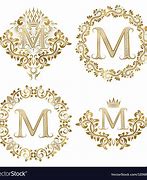 Image result for M Logo Designs in Gold