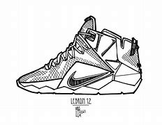 Image result for Tennis Shoe Coloring Page