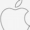 Image result for Apple Logo White Black Background
