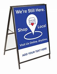 Image result for Thank You for Shop Local Sign