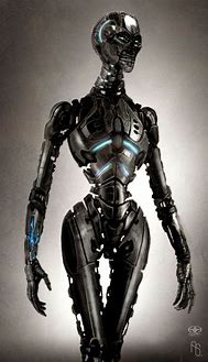 Image result for Futuristic Female Robots Art