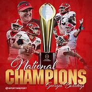 Image result for Georgia Bulldogs Football Champions