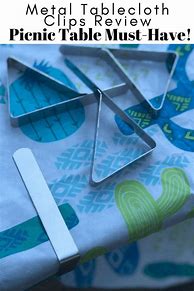 Image result for Picnic Table Clips for TableCloths