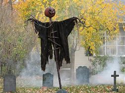 Image result for Scary Halloween Front Yards