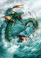 Image result for Sea Serpent Mythical Creature