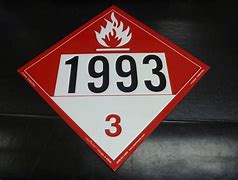 Image result for Aluminum Flammable 1993. Sign