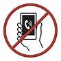 Image result for Do Not Use Your Phone Sign
