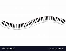 Image result for Curved Piano Keys Clip Art