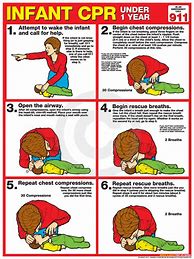 Image result for Infant CPR Chart
