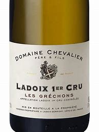 Image result for Chevalier Ladoix Grechons Blanc