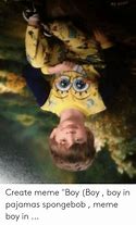 Image result for Spongebob Pajama Boy Meme