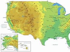 Image result for Us Physical Map United States