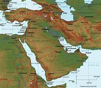 Image result for Printable Map of the Middle East