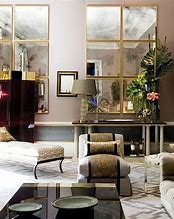 Image result for Mirrored Units for Living Room