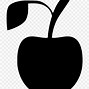Image result for Black and White Clip Art of an Apple