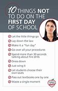 Image result for Things Not to Do at School