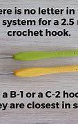 Image result for 2.5 mm Crochet Hook