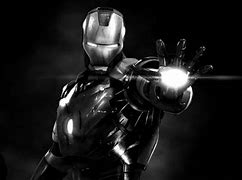 Image result for Iron Man Wallpaper Black and White